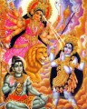 Devi Durga mata Hindu Göttin maa aus Indien